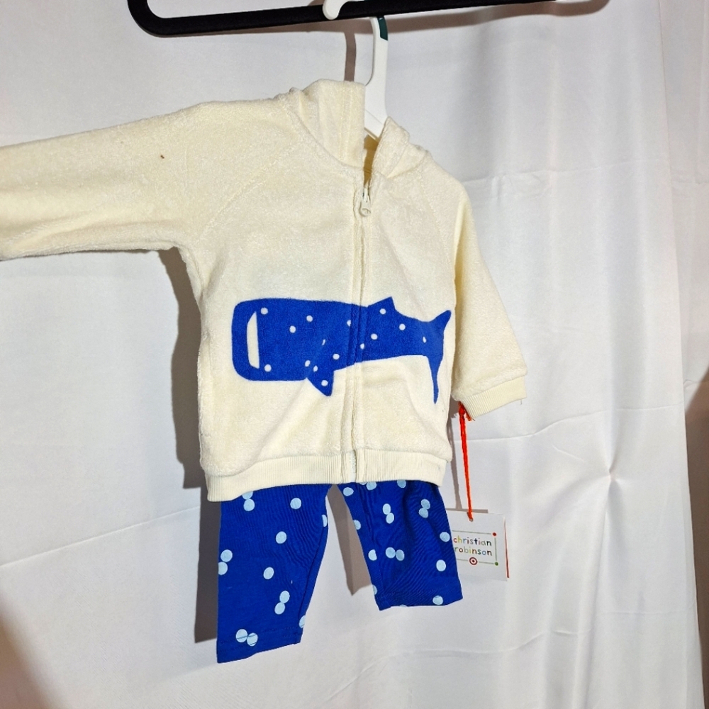 NEW!!  CHRISTIAN ROBINSON ADAPTIVE DESIGNS. ZIP HOODIE WITH MATCHING PANTS.
